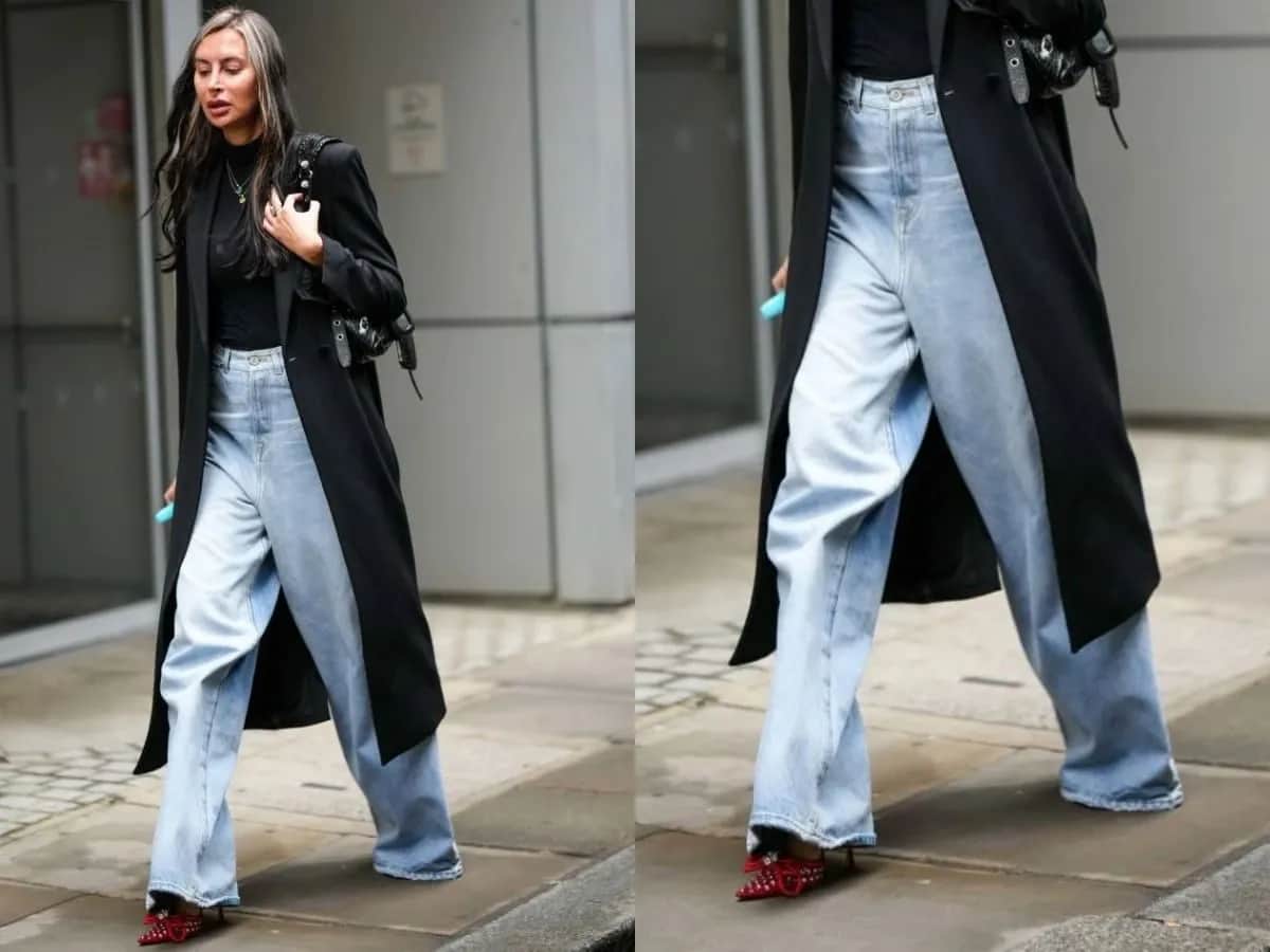 Jaką bluzkę wybrać do szerokich spodni, aby wyglądać szczuplej?