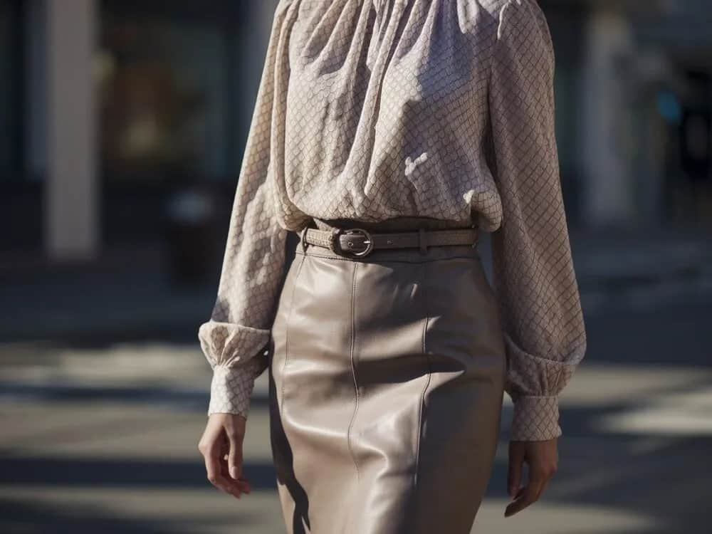 Jaką bluzkę wybrać do brązowej spódnicy? Odkryj idealne połączenia