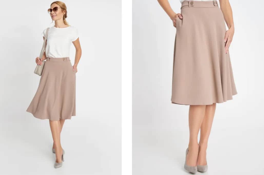 Jaką spódnicę na wystający brzuch wybrać, by wyglądać szczuplej?