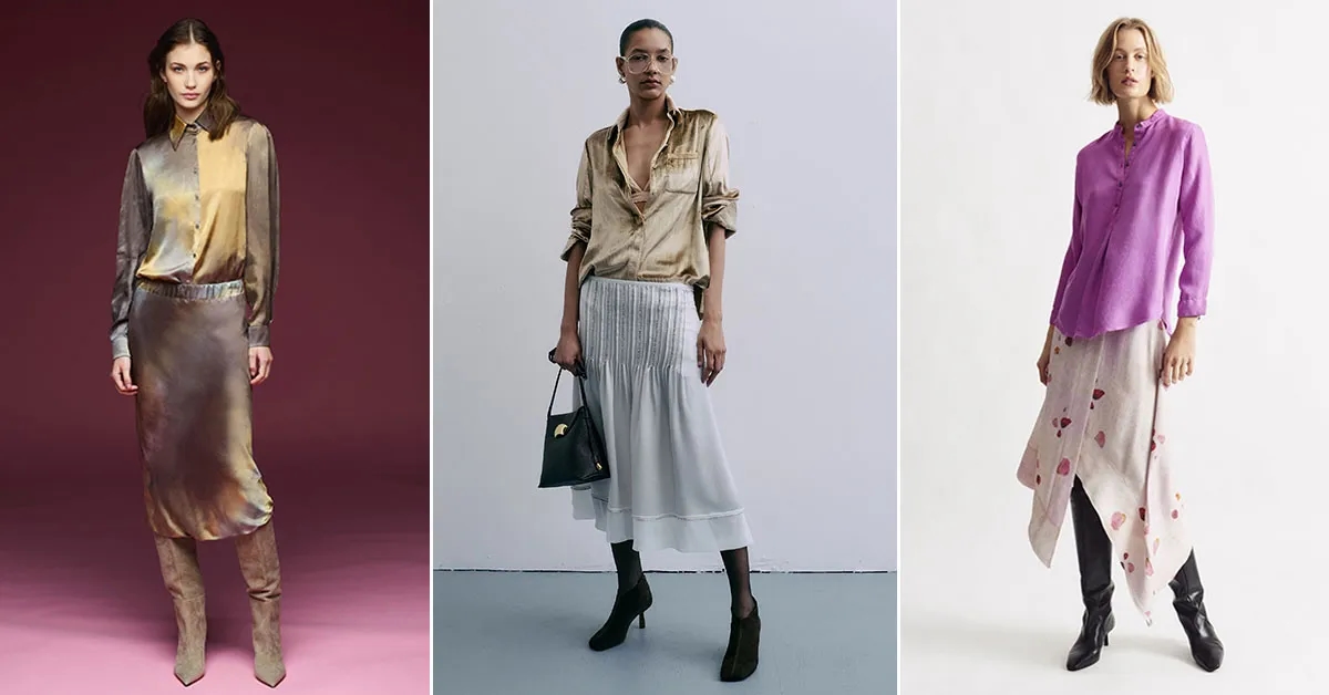 Jaka bluzka do satynowej spódnicy? Sprawdź najlepsze stylizacje!