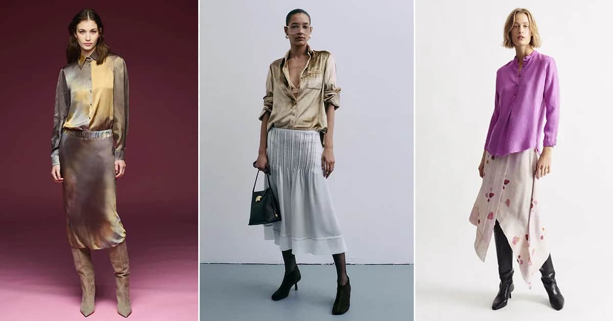 Jaka bluzka do satynowej spódnicy? Sprawdź najlepsze stylizacje!